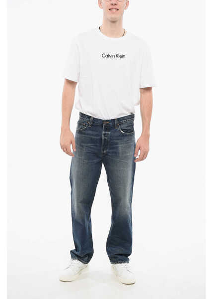 Blugi drepti AGOLDE Mid Rise Loose Fit 90S Jeans 22Cm Blue Barbati (BM 18774310) 4