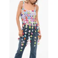 Bluze MATIMÌ Openwork Floral-Motif Top