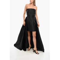 Rochii scurte Strapless Trina Mini Dress With Maxi Draped Femei