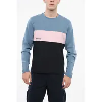 Tricouri Long Sleeve Color Block Twickers Crew-Neck T-Shirt Barbati