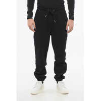 Pantaloni de trening 3 Pockets Solid Color Fleeced- Cotton Joggers Barbati