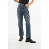 Blugi drepti Mid-Rise Waist Straight Leg Valen Jeans 19Cm Femei