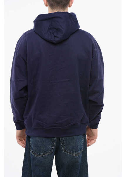 Bluze de trening PACCBET Cotton Hoodie With Contrasting Logo Blue Barbati (BM 18774541) 2