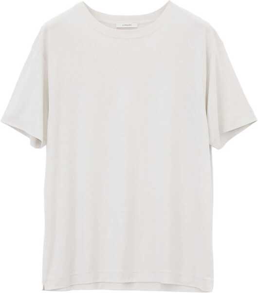 Tricouri LEMAIRE Oversized Fit Silk Crew-Neck T-Shirt Beige Femei (BM 18774595) 1