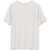 LEMAIRE Oversized Fit Silk Crew-Neck T-Shirt Beige