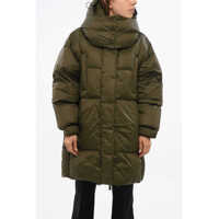 Geci de iarna Removable Hood Puffa Down Jacket Femei