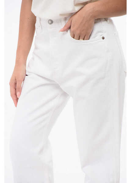 Blugi drepti AGOLDE Light Wash Straight Leg Fran Jeans White Femei (BM 18774694) 3