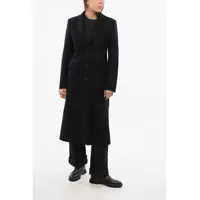 Imbracaminte Dama pagina 114 - Paltoane Harris Wharf London Virgin Wool Coat With Flap Pockets And Split Black Femei (BM 18774715) - B-mall.ro