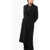Harris Wharf London Virgin Wool Coat With Flap Pockets And Split Black
