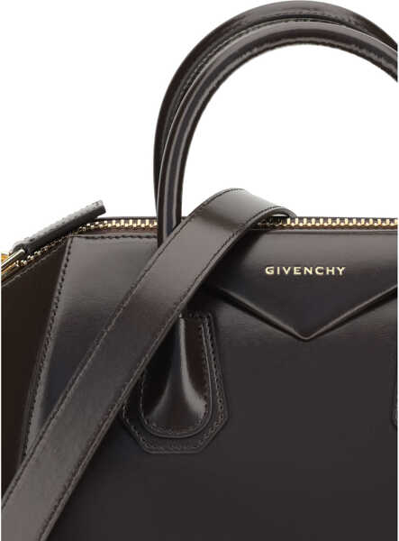 Genti de mana Givenchy Small Antigona Handbag CHOCOLATE Femei (BM 18774865) 4