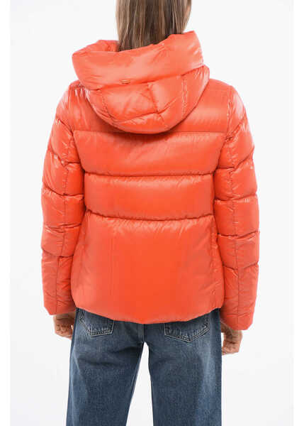 Geci de iarna Herno Globe Nylon Down Jacket With Hood Orange Femei (BM 18774970) 2