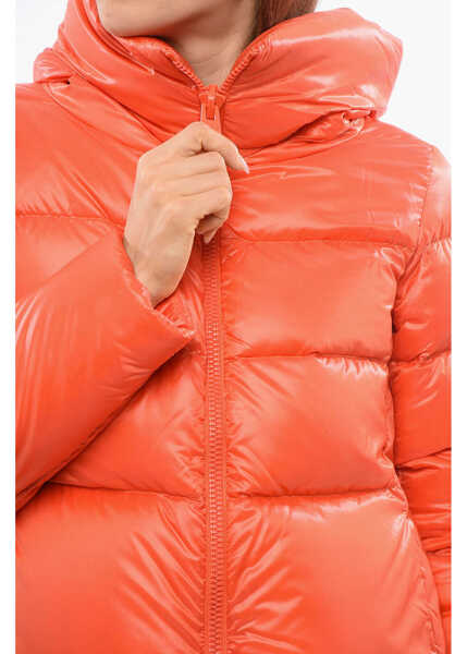 Geci de iarna Herno Globe Nylon Down Jacket With Hood Orange Femei (BM 18774970) 3