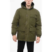 Geci de iarna Cotton Down Jacket Wuth Patch Pockets Barbati