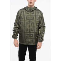 Jachete Givenchy Nylon Windbreaker Jacket With All-Over Monogram