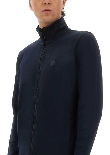 Bluze de trening Hugo Boss Zip Sweatshirt. BLUE Barbati (BM 18775129) 4