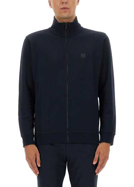 Bluze de trening Hugo Boss Zip Sweatshirt. BLUE Barbati (BM 18775129) 1