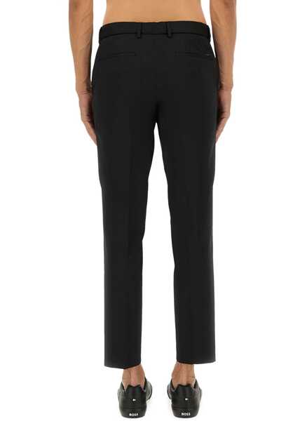 Pantaloni casual Hugo Boss Slim Fit Pants BLACK Barbati (BM 18775150) 3