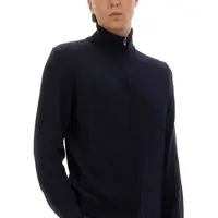 Pulovere pentru Barbati - Pulovere casual Hugo Boss Shirt With Zip. BLUE Barbati (BM 18775174) - B-mall.ro