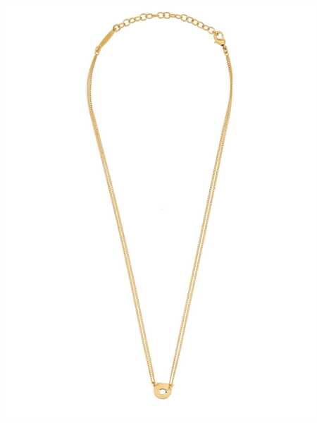 Coliere Ferragamo Hooks Pendant Necklace GOLD Femei (BM 18775216) 2