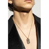 Bijuterii pentru Barbati - Coliere Versace Necklace With Crystals GOLD Barbati (BM 18775228) - B-mall.ro