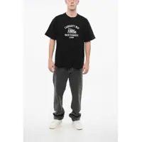 Tricouri Carhartt pentru Barbati - Tricouri Carhartt Printed Organic Cotton Back To Basic Crew-Neck T-Shirt Black Barbati (BM 18775324) - B-mall.ro