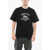 Carhartt Printed Organic Cotton Back To Basic Crew-Neck T-Shirt Black