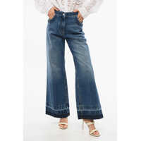 Blugi drepti Regular Fit Jeans With Braided Beads Embroidery Femei