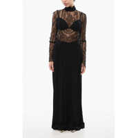 Imbracaminte Balmain Dama - Pantaloni casual Balmain Double-Pleated Viscose Crepe Pants Black Femei (BM 18775507) - B-mall.ro