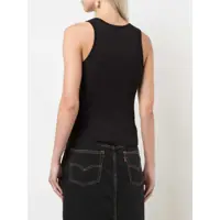 Imbracaminte Dama pagina 238 - Bluze WARDROBE.NYC Ribbed Lightweight Cotton Tank Top Black Femei (BM 18775510) - B-mall.ro