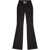 Diesel Boot Cut Gabardine P-Erseus Pants With Monogram Black
