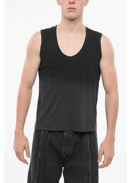 Tricouri James Perse Cotton Tank Top Black Barbati (BM 18775558) 1