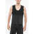 James Perse Cotton Tank Top Black