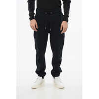 Pantaloni de trening Fleeced-Cotton Joggers With Monogram Barbati