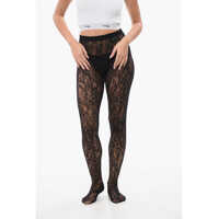 Sosete WARDROBE.NYC Solid Color Lace Tight