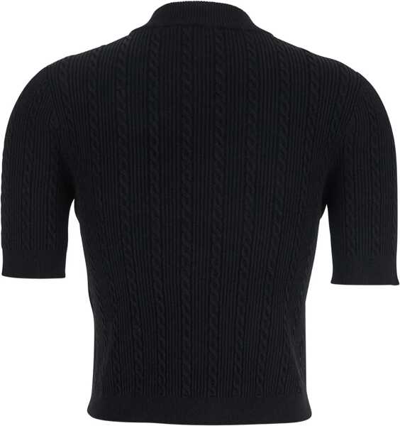 Cardigane Balmain Knitted Cardigan BLACK Femei (BM 18775780) 2