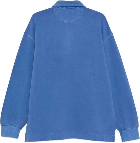 Tricouri Polo Carhartt Jersey Piquescript AZURE Barbati (BM 18775789) 2