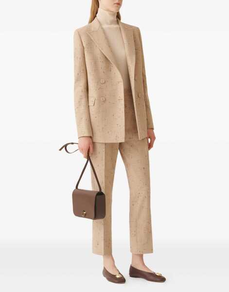 Pulovere casual Fabiana Filippi Wool Jersey. IVORY Femei (BM 18775795) 2