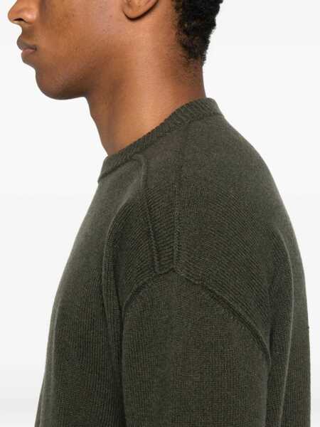 Pulovere Rick Owens Cashmere Sweater GREEN Barbati (BM 18775846) 5