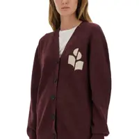 Pulovere Dama - Cardigane ISABEL MARANT ETOILE Cardigan Norton BORDEAUX Femei (BM 18775873) - B-mall.ro
