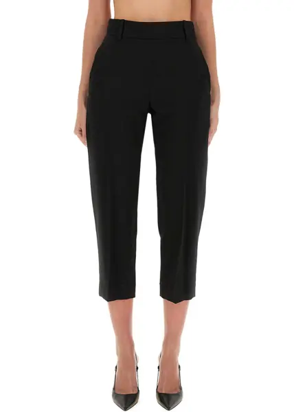 Pantaloni casual Khaite Pants Cam BLACK Femei (BM 18775894) 1