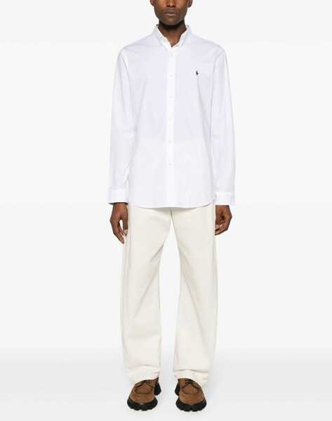 Camasi casual Ralph Lauren Cotton Shirt WHITE Barbati (BM 18775936) 2