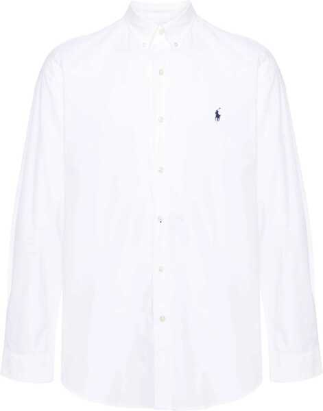 Camasi casual Ralph Lauren Cotton Shirt WHITE Barbati (BM 18775936) 1