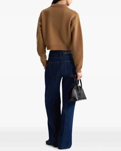 Bluze de trening Patou Jersey With Logo BROWN Femei (BM 18775939) 3