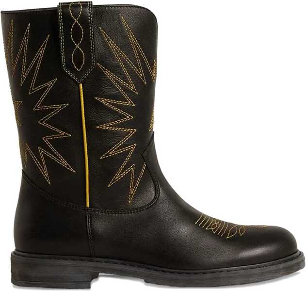 Cizme de iarna Golden Goose Wish Star Biker Boots BLACK Fete (BM 18775972) 1