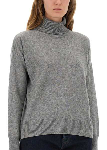 Pulovere casual Woolrich Turtleneck Shirt GREY Femei (BM 18775984) 4