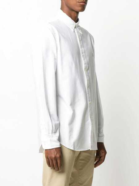 Camasi casual Ralph Lauren Oxford Custom Shirt WHITE Barbati (BM 18775990) 3