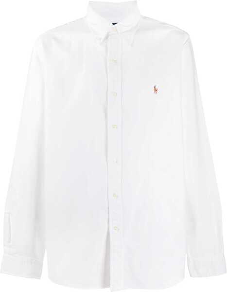 Camasi casual Ralph Lauren Oxford Custom Shirt WHITE Barbati (BM 18775990) 1
