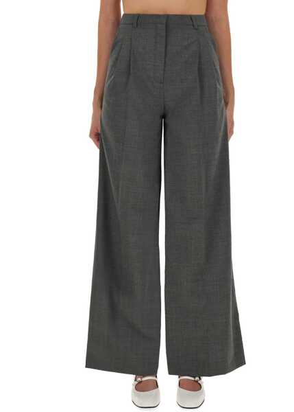 Pantaloni casual THE GARMENT Pants Grand GREY Femei (BM 18775993) 1