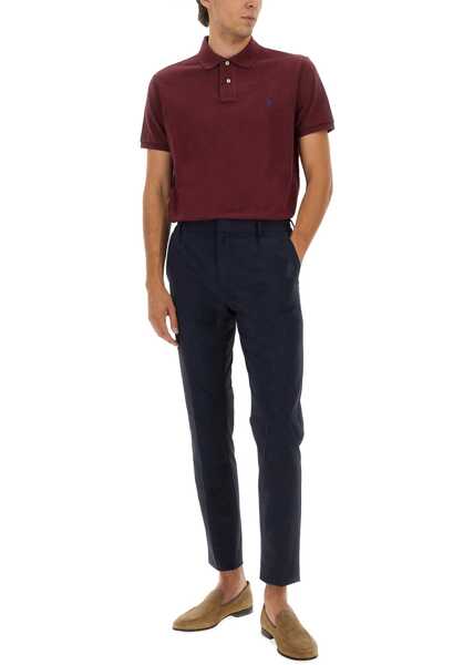 Tricouri Polo Ralph Lauren Cotton Polo BORDEAUX Barbati (BM 18775996) 2