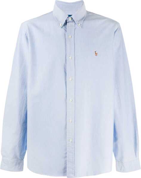 Camasi casual Ralph Lauren Oxford Custom Shirt BLUE Barbati (BM 18776008) 1